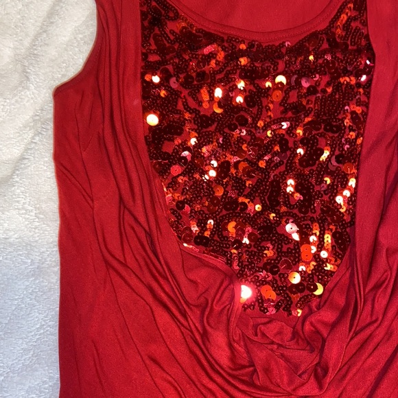 Sequin swoop tank medium NY&C - Picture 3 of 7